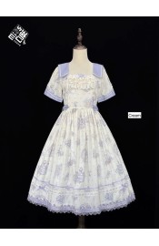 Miss Point Goose's Flower Basket Sailor Collar OP(Reservation/3 Colours/Full Payment Without Shipping)